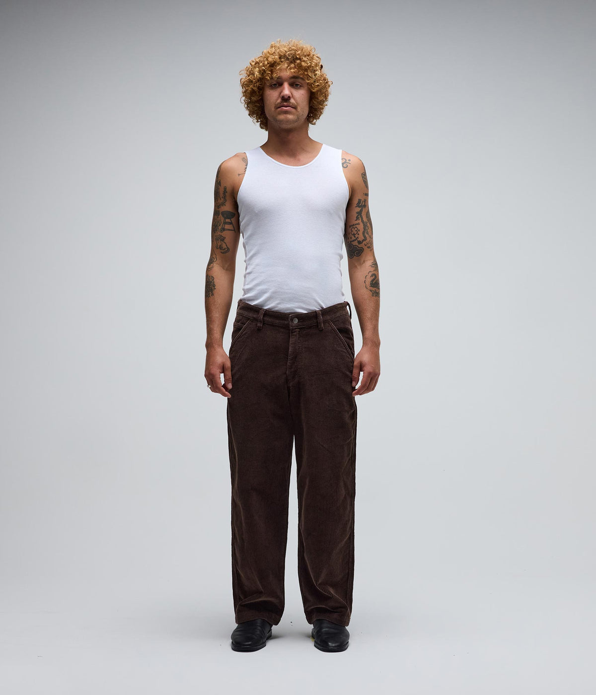 REYNOLDS CORD PANT // BARK