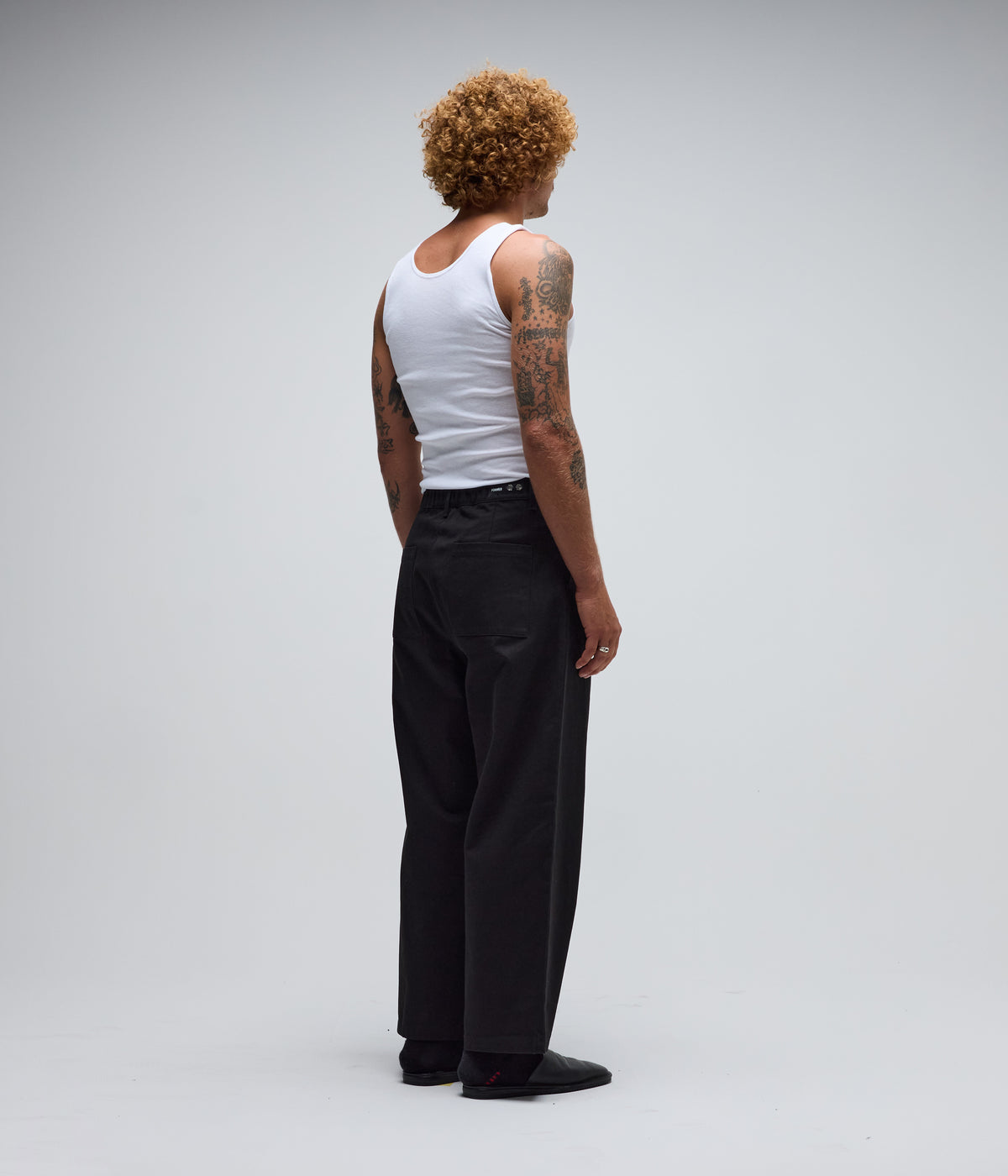 ANDERSON TWILL PANT // BLACK