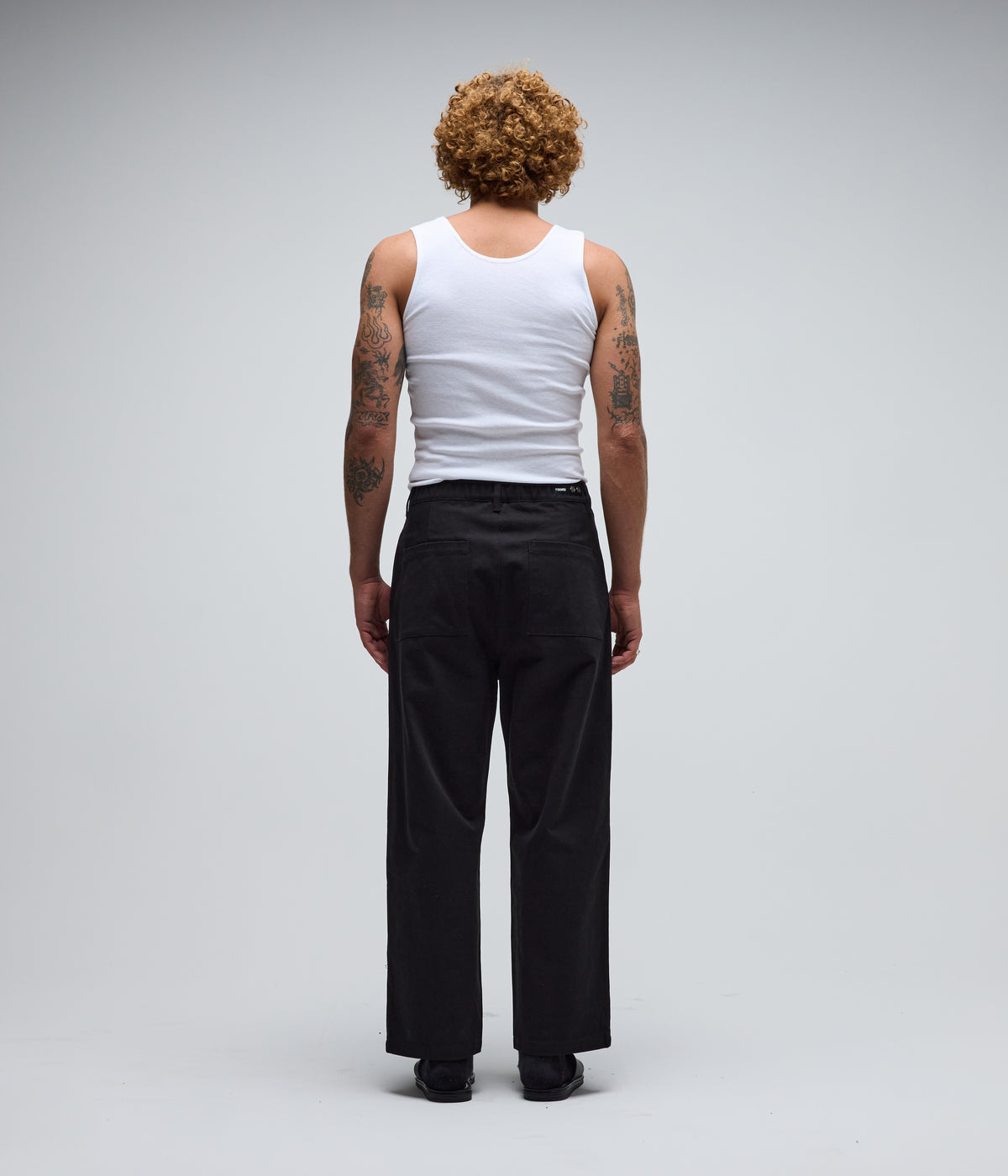 ANDERSON TWILL PANT // BLACK