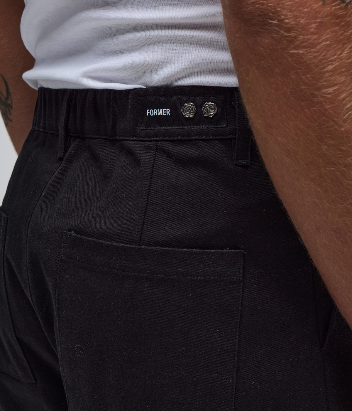 ANDERSON TWILL PANT // BLACK