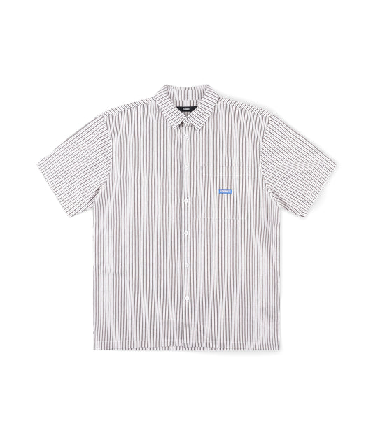 VIVAN LEGACY STRIPE SS SHIRT // BONE
