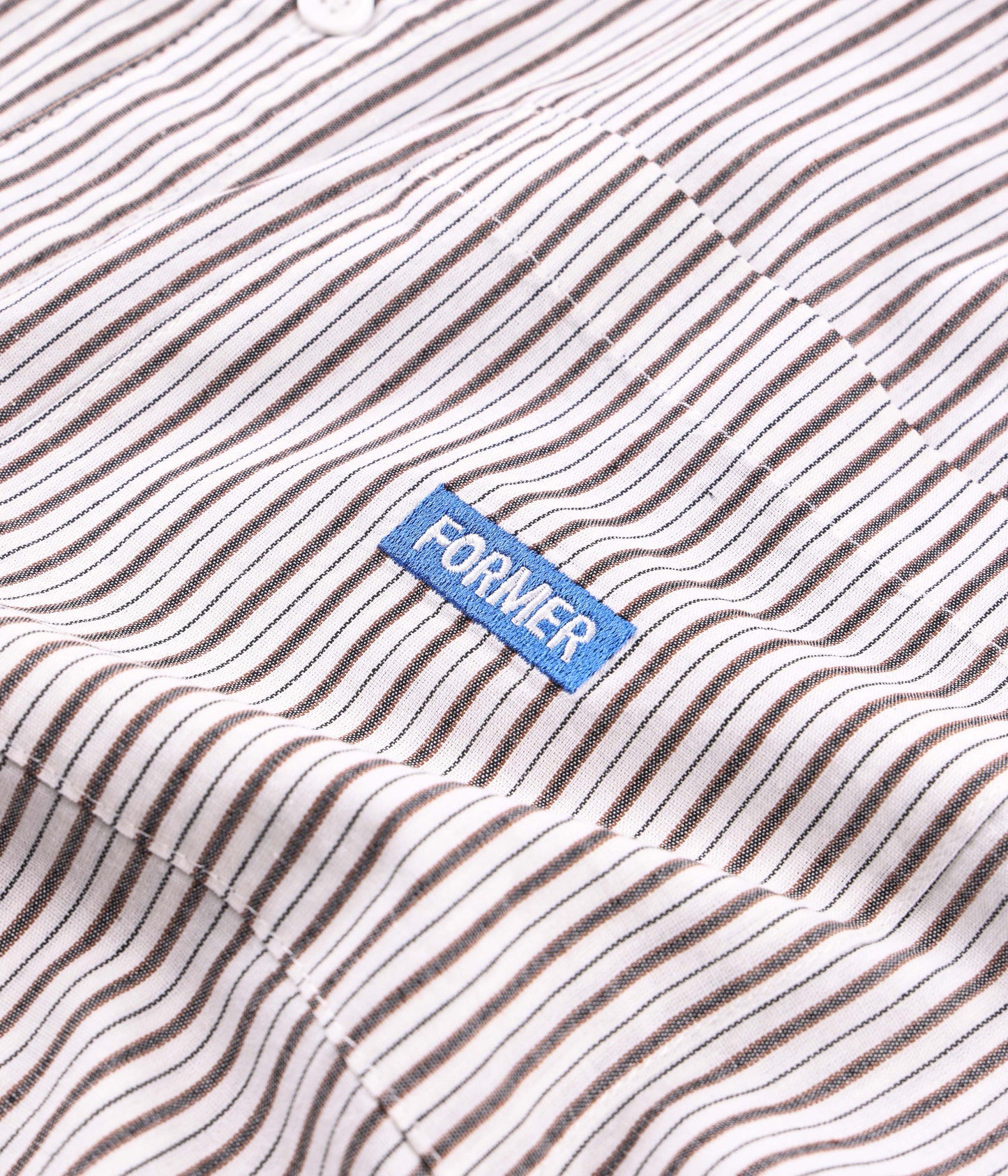 VIVAN LEGACY STRIPE SS SHIRT // BONE