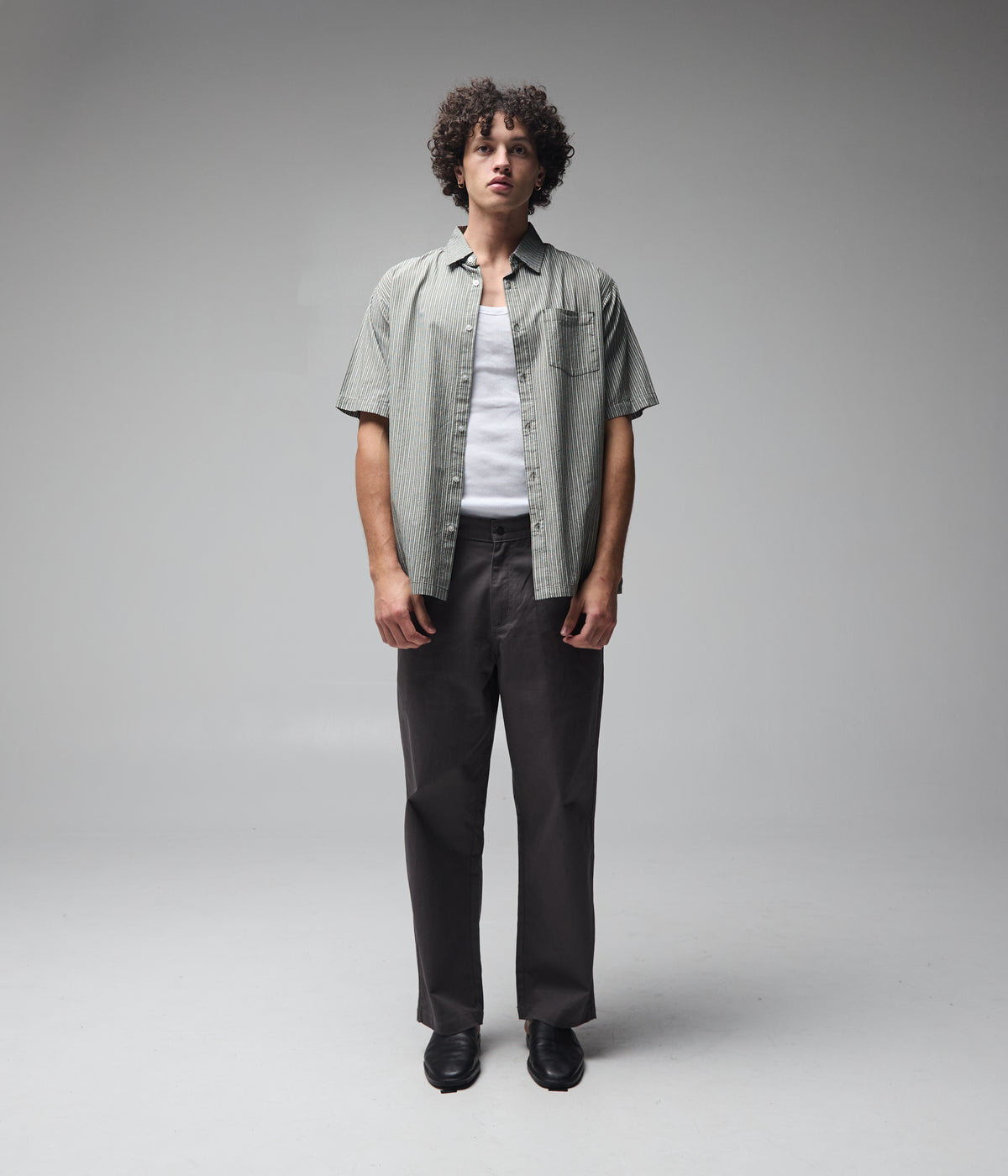REYNOLDS STRIPE SS SHIRT // SURPLUS