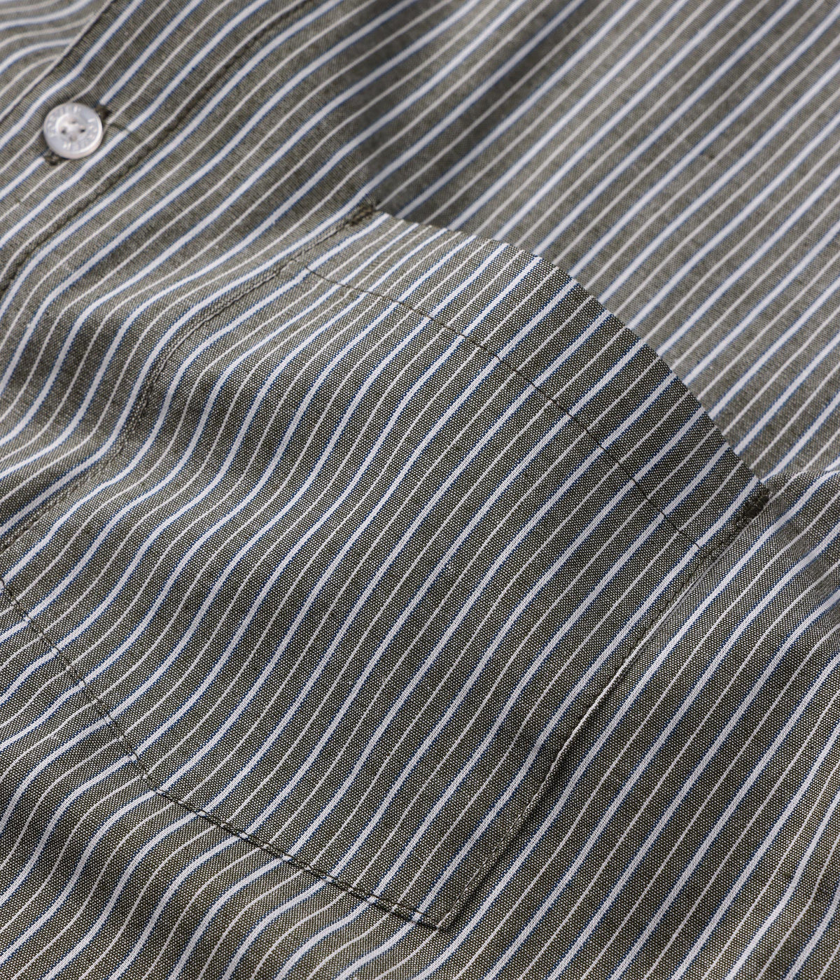 REYNOLDS STRIPE SS SHIRT // SURPLUS