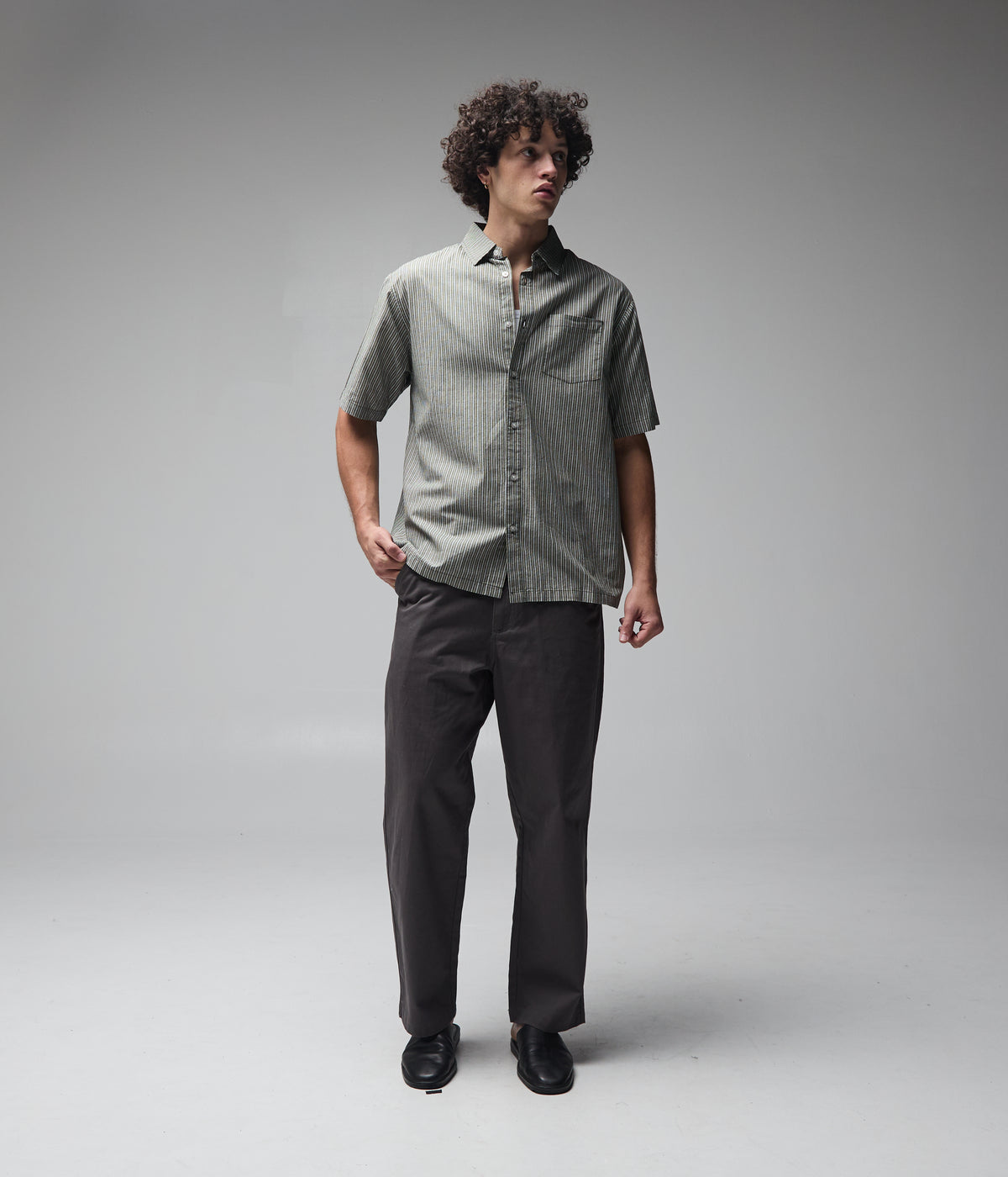 REYNOLDS STRIPE SS SHIRT // SURPLUS