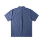 FORMER Vivian Check SS Shirt in BLUE