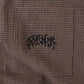 FORMER Vivian Check SS Shirt in BROWN