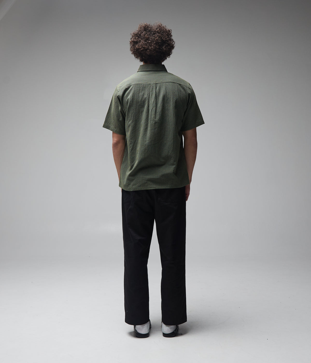 VIVIAN CHECK SS SHIRT // SURPLUS