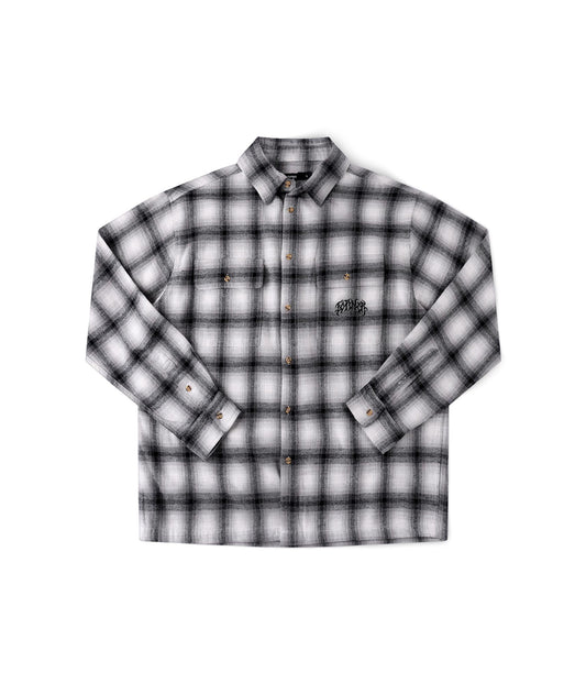 FORMER Vivian Flannel LS Shirt in GREY