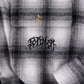FORMER Vivian Flannel LS Shirt in GREY