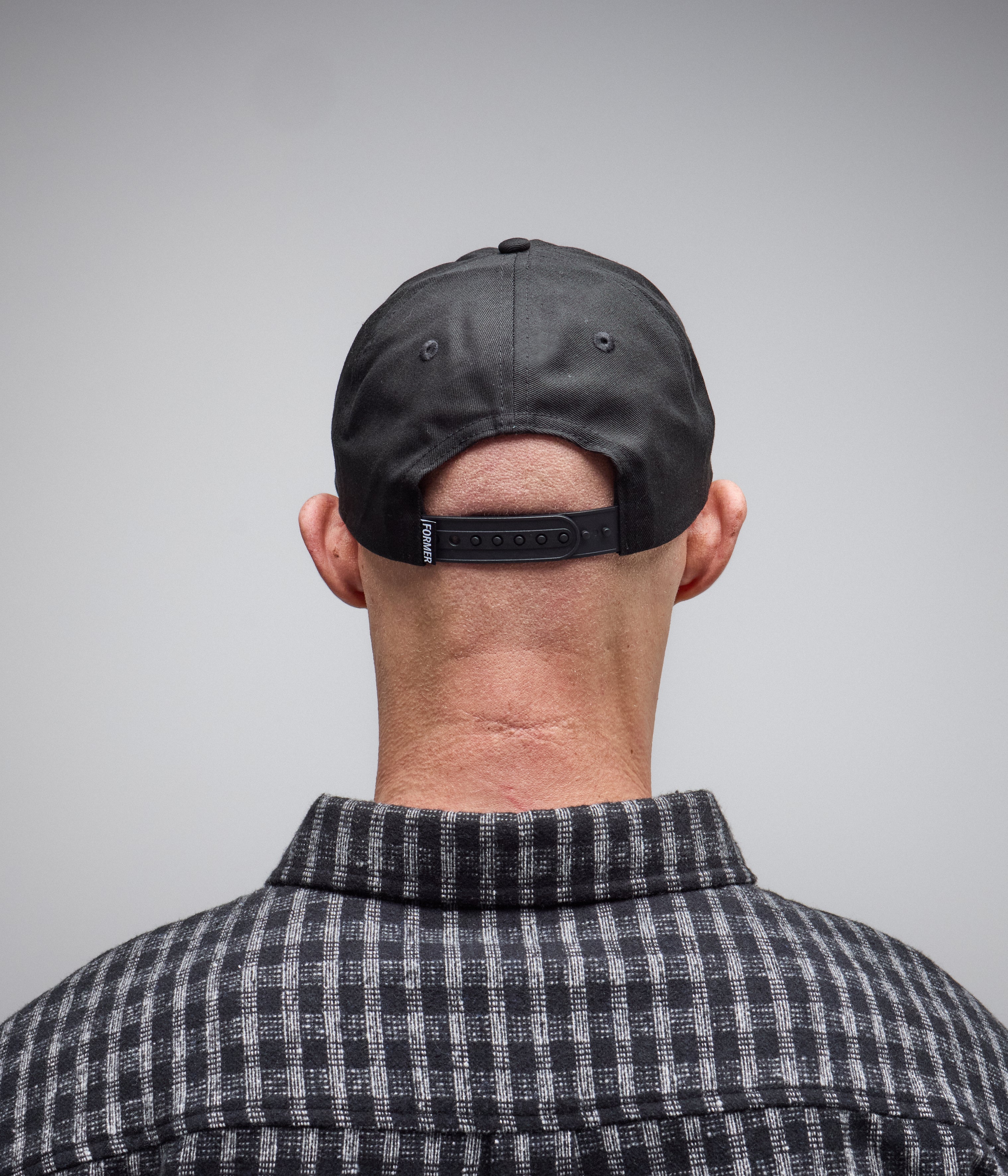 CRUX CAP // BLACK – FORMER MERCHANDISE