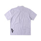 FORMER DXD Reynolds Stripe SS Shirt in GREY - Destroyed By Dane Collection