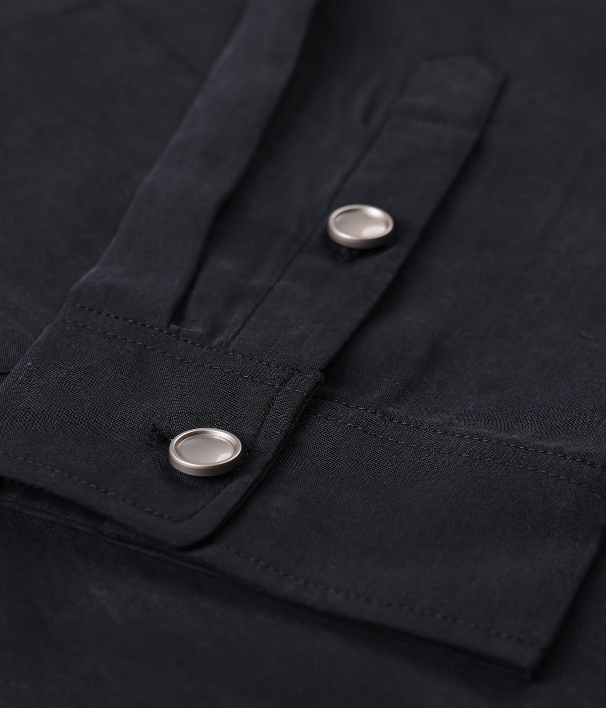 VIVIAN ILLUSION LS SHIRT // BLACK