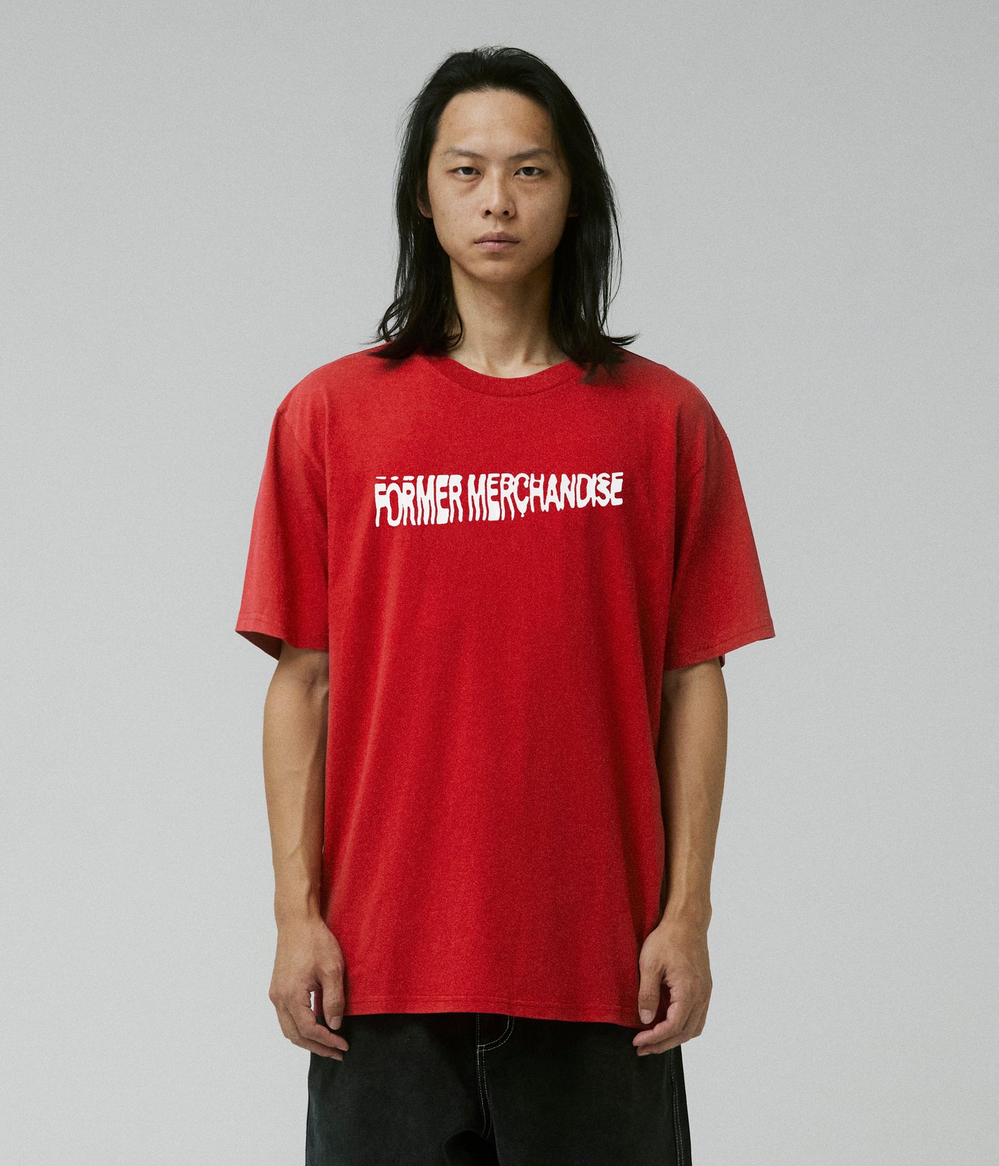 SKEWED T-SHIRT // RED