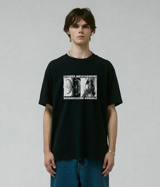 FLOURISHED T-SHIRT // BLACK