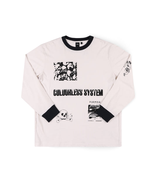 MASH LS T-SHIRT // BONE