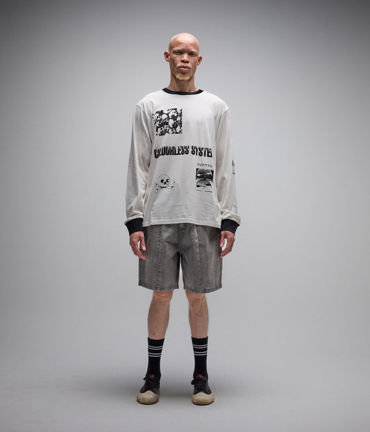 MASH LS T-SHIRT // BONE