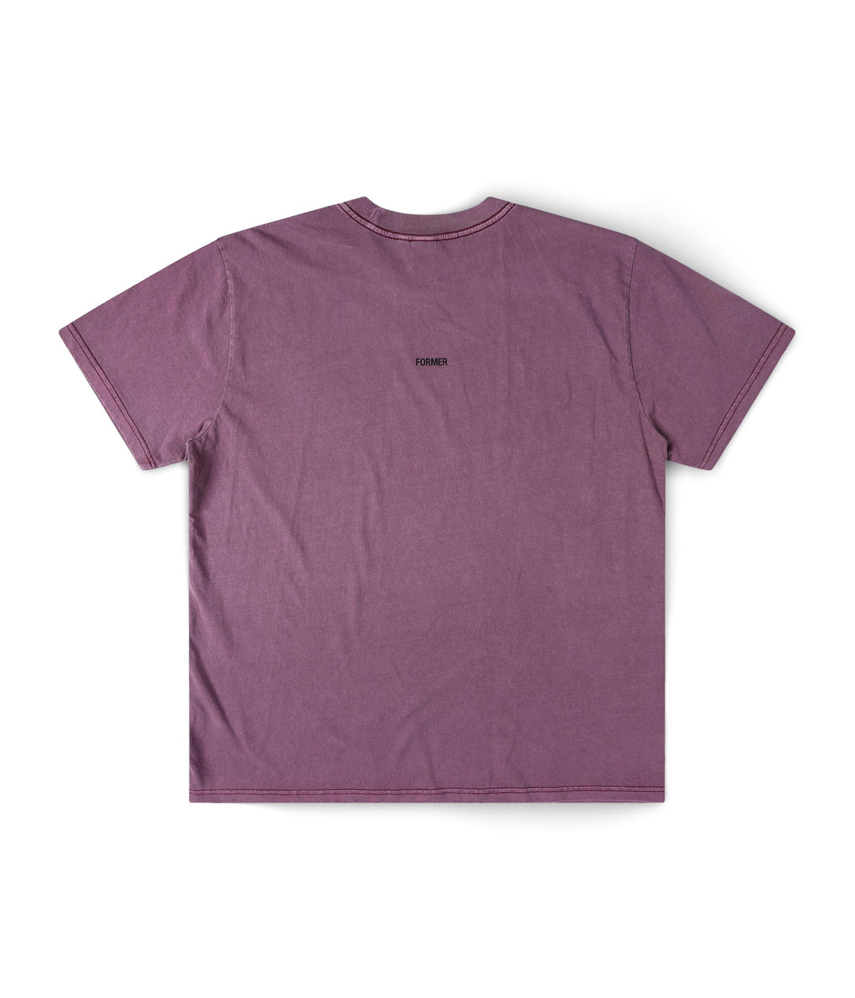 FORMER Crux T-Shirt in Washed Crimson - Origin Collection