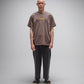 FORMER Legacy Overdye T-shirt in WASHED BROWN - Origin Collection
