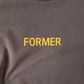 FORMER Legacy Overdye T-shirt in WASHED BROWN - Origin Collection