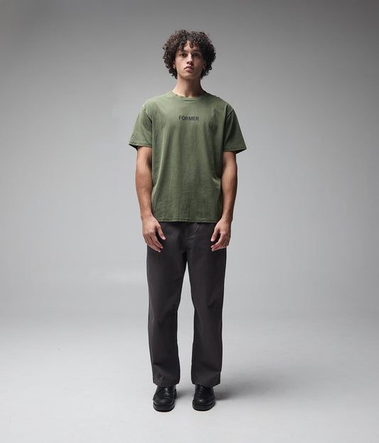 FORMER Legacy Overdye T-Shirt in WASHED SURPLUS - Origin Collection