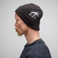 SACRIFICE PATCH BEANIE // BLACK