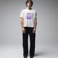 FORMER Corp Boxy T-shirt in Bone - FORMER x RAGE Collection