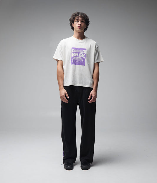 FORMER Corp Boxy T-shirt in Bone - FORMER x RAGE Collection