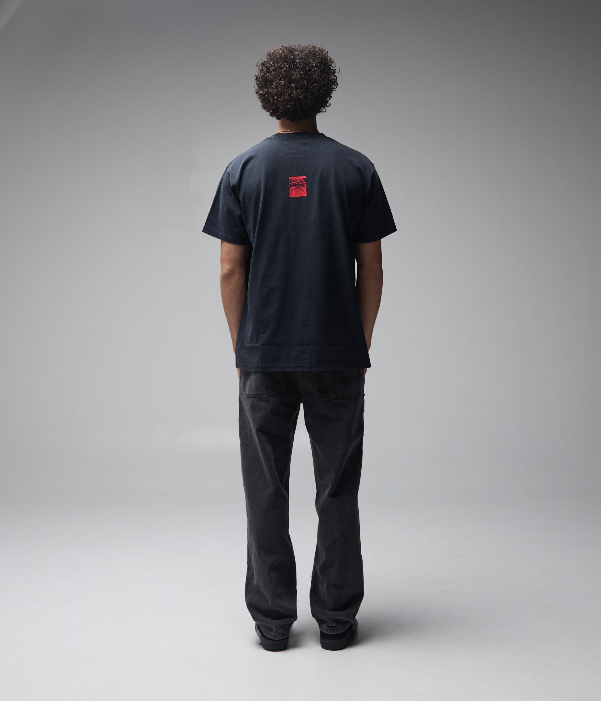 FORMER Colourless Clown T-shirt in Merch Black - FORMER x RAGE Collection