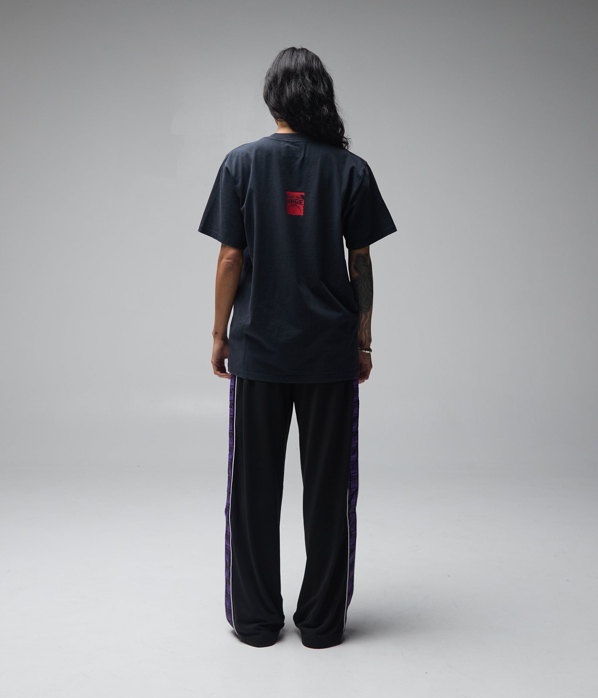 FORMER Colourless Clown T-shirt in Merch Black - FORMER x RAGE Collection
