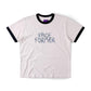 FORMER Tin Ringer Shrunken T-shirt in Bone - FORMER x RAGE Collection