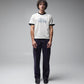 FORMER Tin Ringer Shrunken T-shirt in Bone - FORMER x RAGE Collection