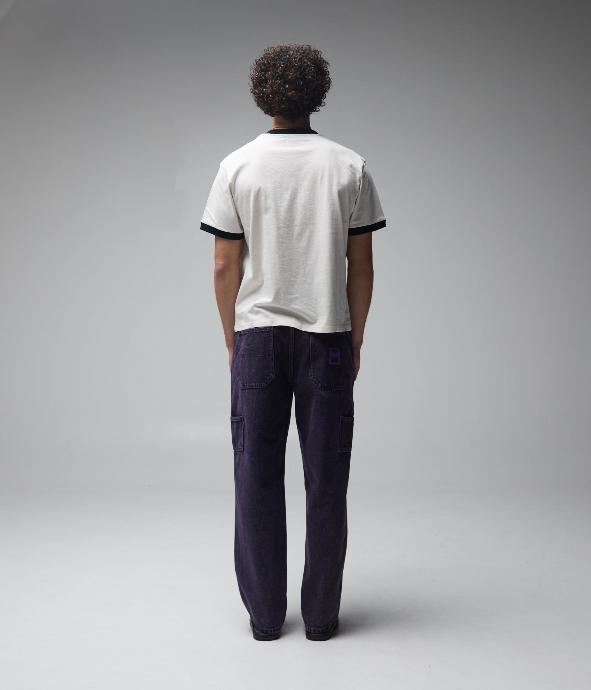 FORMER Tin Ringer Shrunken T-shirt in Bone - FORMER x RAGE Collection