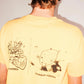 FORMER Kiddo T-shirt in MERCH GOLD - Destroyed By Dane Collection