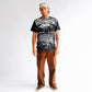 FORMER All Over Crux Scam T-shirt in MERCH BLACK - Destroyed By Dane Collection