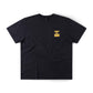 FORMER Slant F Crux T-shirt in BLACK - Destroyed By Dane Collection