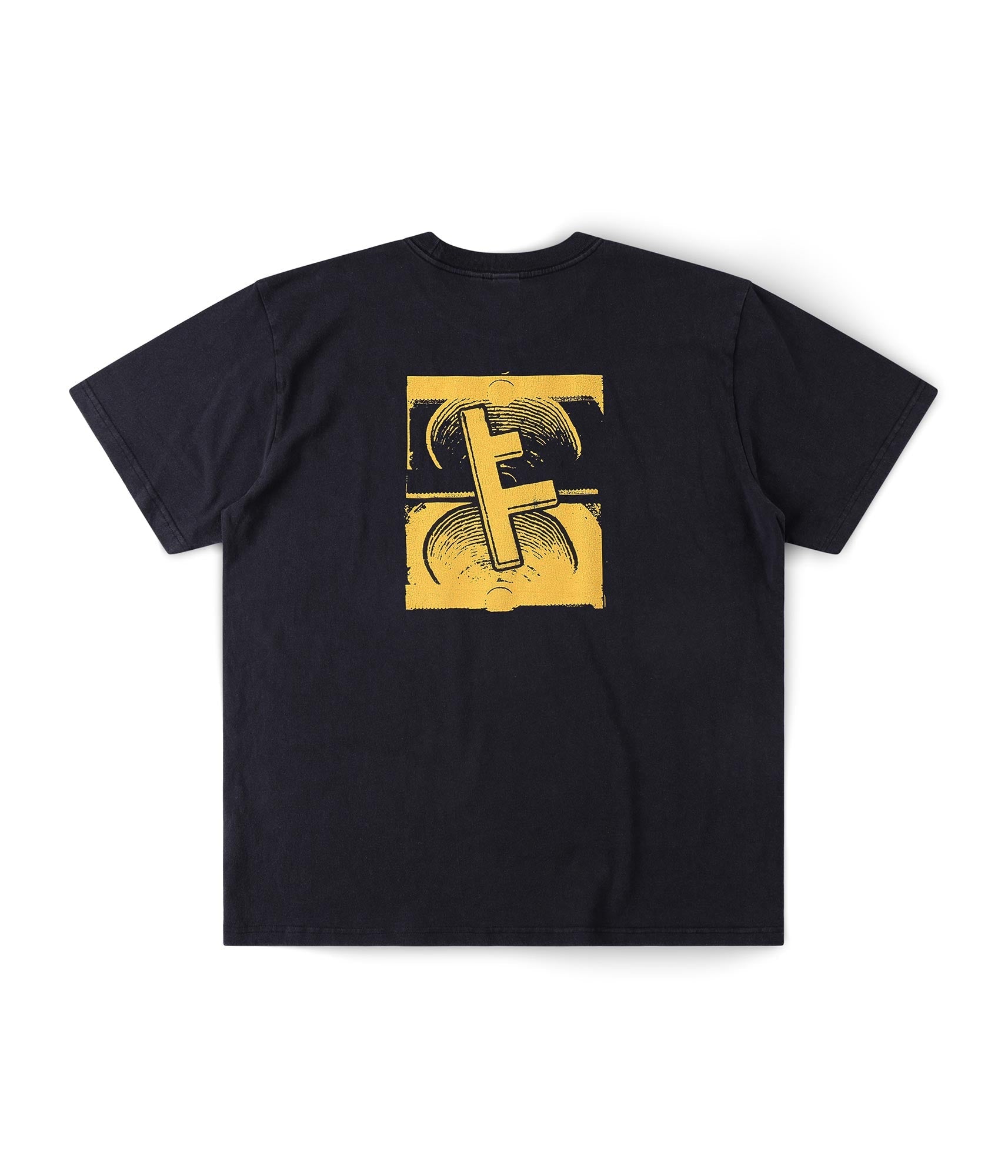 SLANT F CRUX T-SHIRT // BLACK – FORMER MERCHANDISE
