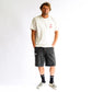 FORMER Slant F Crux T-shirt in BONE - Destroyed By Dane Collection