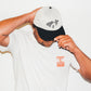 FORMER Slant F Crux T-shirt in BONE - Destroyed By Dane Collection