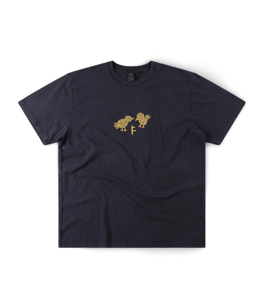 FORMER Flight T-shirt in MERCH BLACK - Destroyed By Dane Collection
