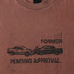 FORMER Fork in the Road T-Shirt in WASHED BARK