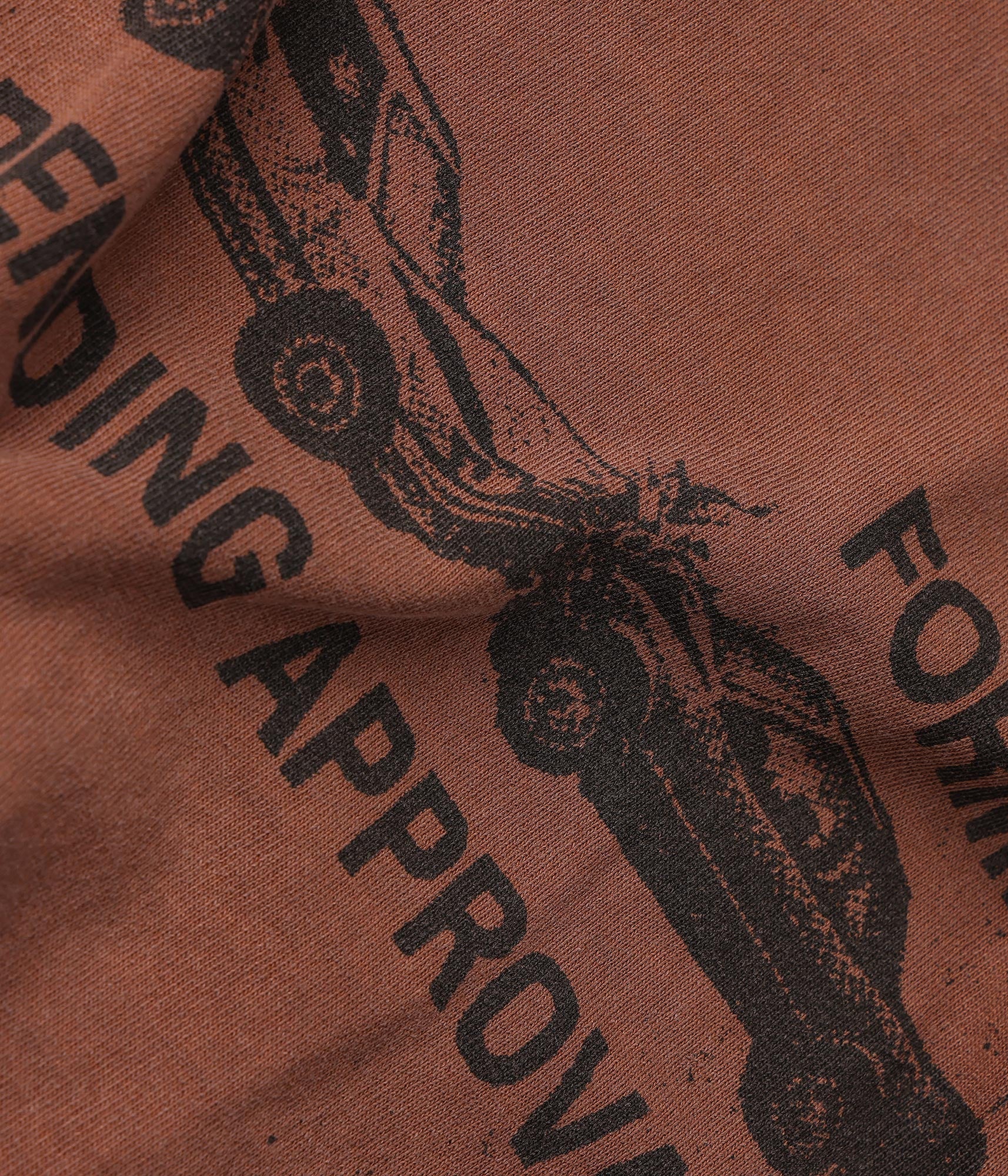 FORMER Fork in the Road T-Shirt in WASHED BARK