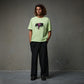 SHATTERED T-SHIRT // MERCH LIME