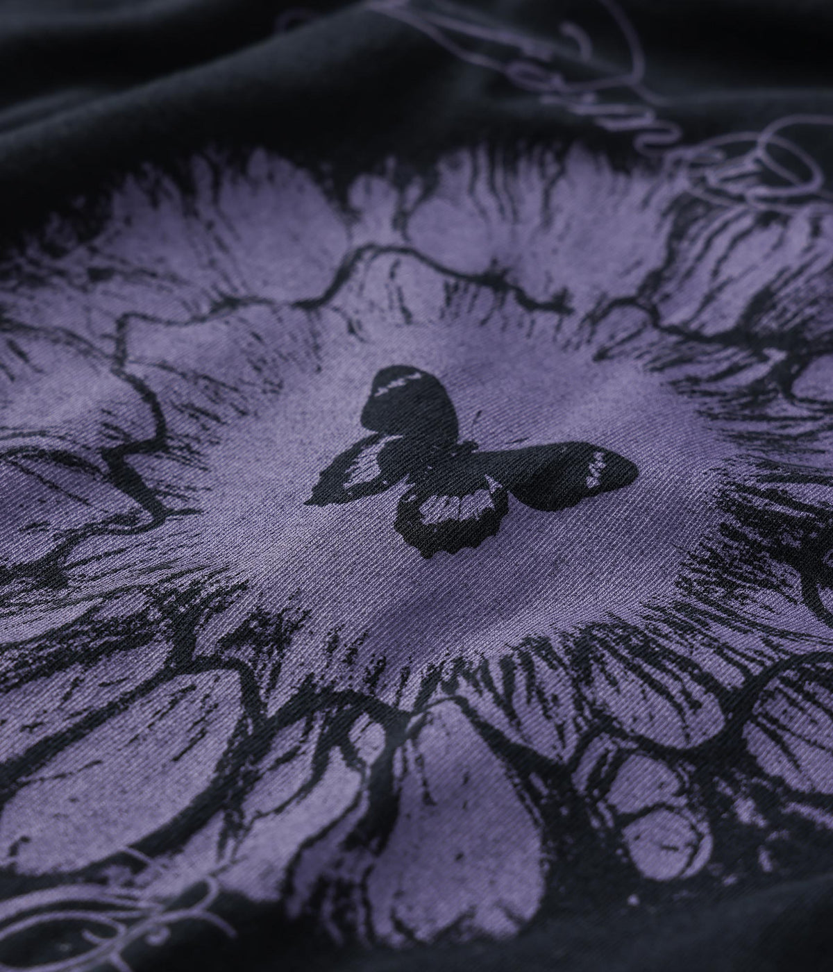 FLUTTER T-SHIRT // BLACK