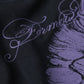 FLUTTER T-SHIRT // BLACK