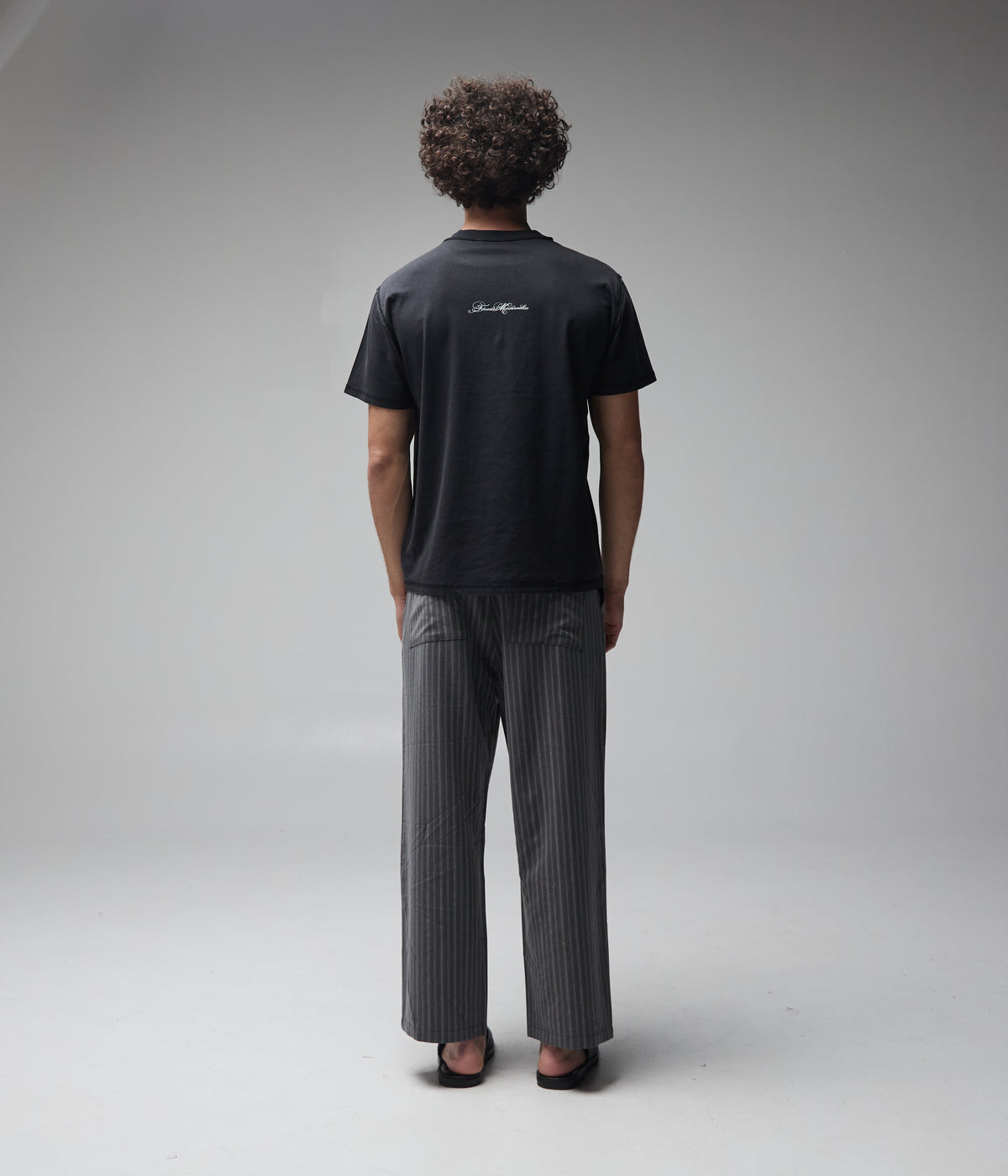 ILLUSION T-SHIRT // WASHED BLACK
