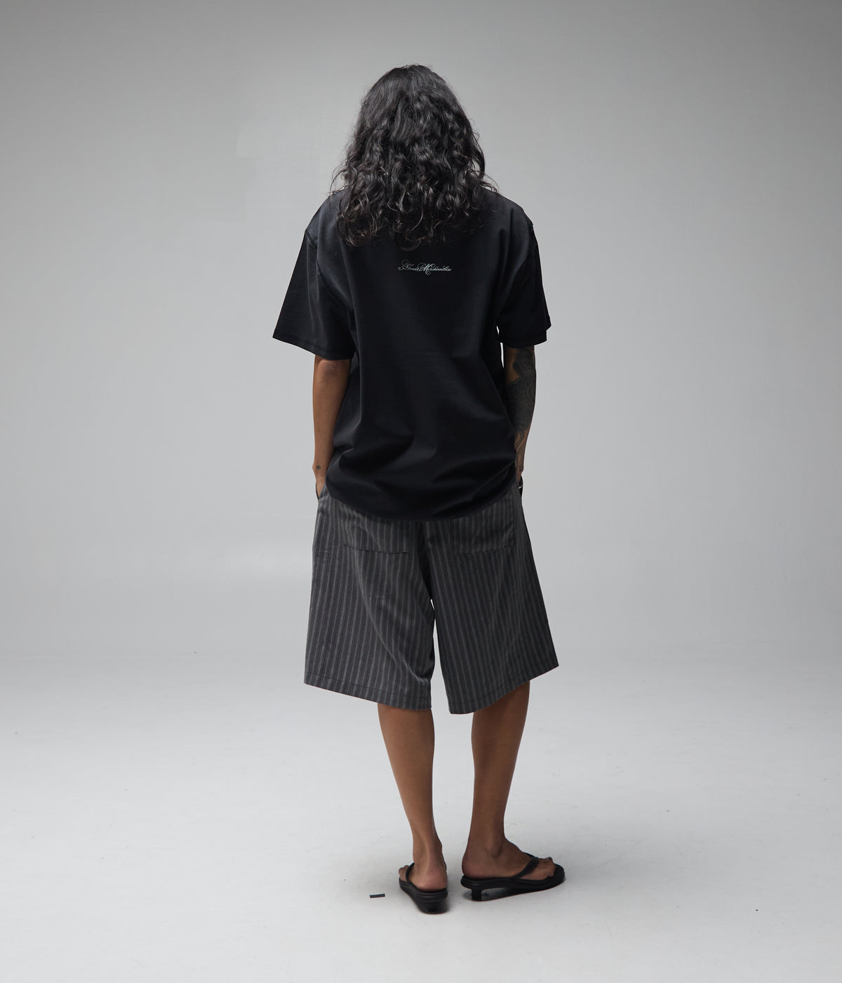 ILLUSION T-SHIRT // WASHED BLACK