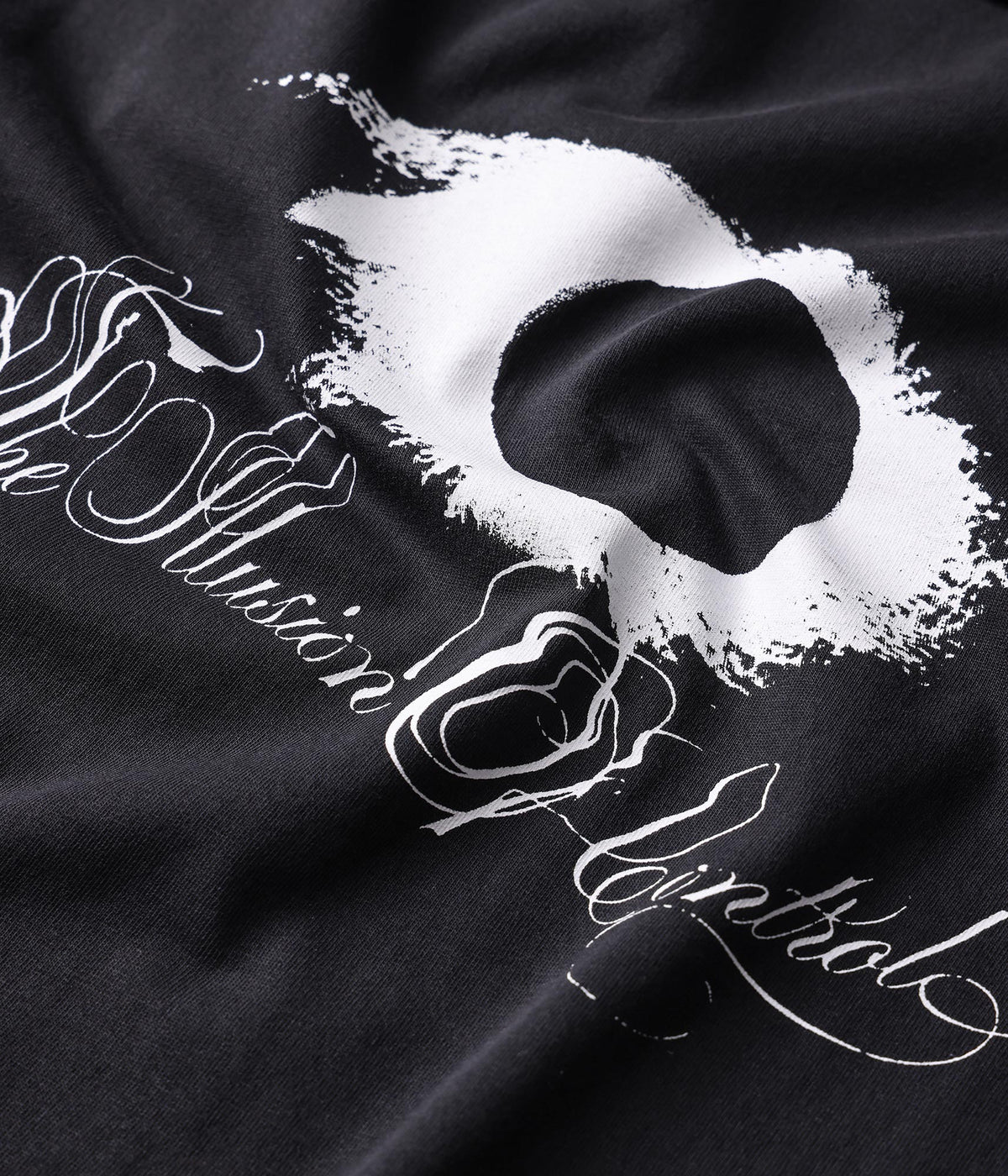 ILLUSION T-SHIRT // WASHED BLACK