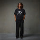 ILLUSION T-SHIRT // WASHED BLACK