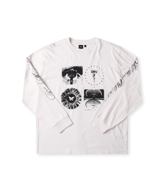 ILLUSION LS T-SHIRT // BONE